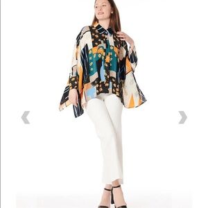 Gracia Waist Band Fitted Stretch Pants White
Size Medium